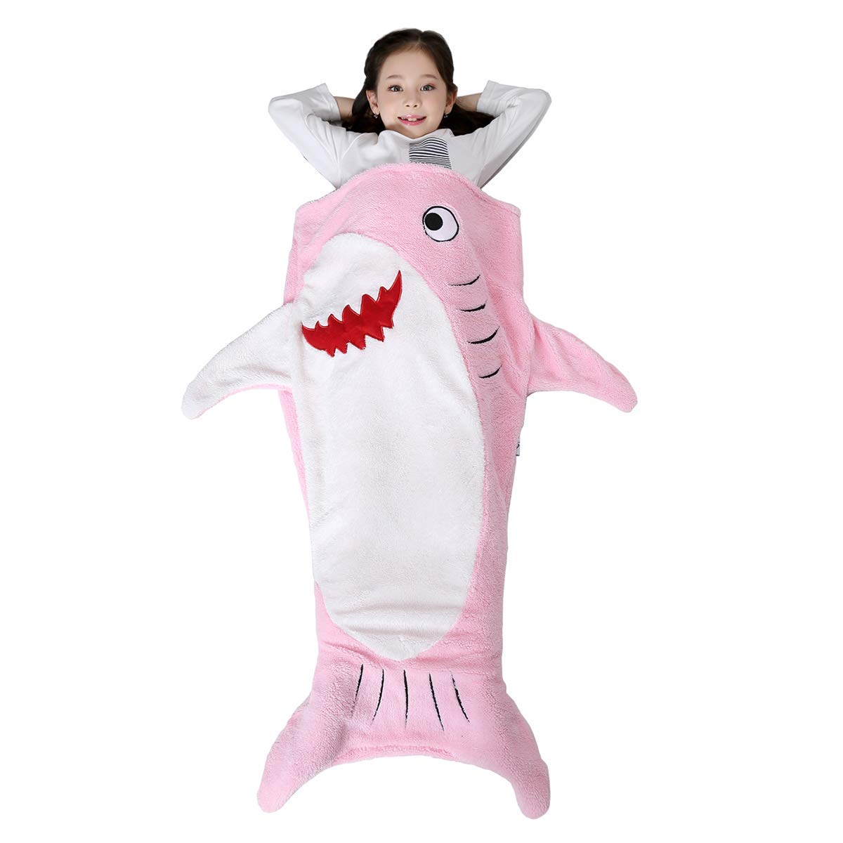 Shark Animal Shape Pehme&auml;, pehme&auml; nukke mukautettu vauvan makuupussi