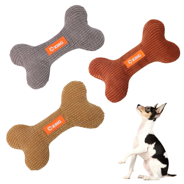 YD-BD023 Bone Soft Pet Regalo Plush Dog Toy na may Borda ng Brand