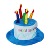 Individuelles Geburtstagsgeschenk, Pl&uuml;sch-Spielzeughut in Kuchenform f&uuml;r Kinder