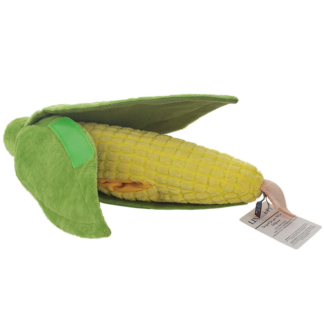 Merk huisdier speelgoed pluche gevuld aangepaste ma&iuml;svoer hond kauw piepend speelgoed