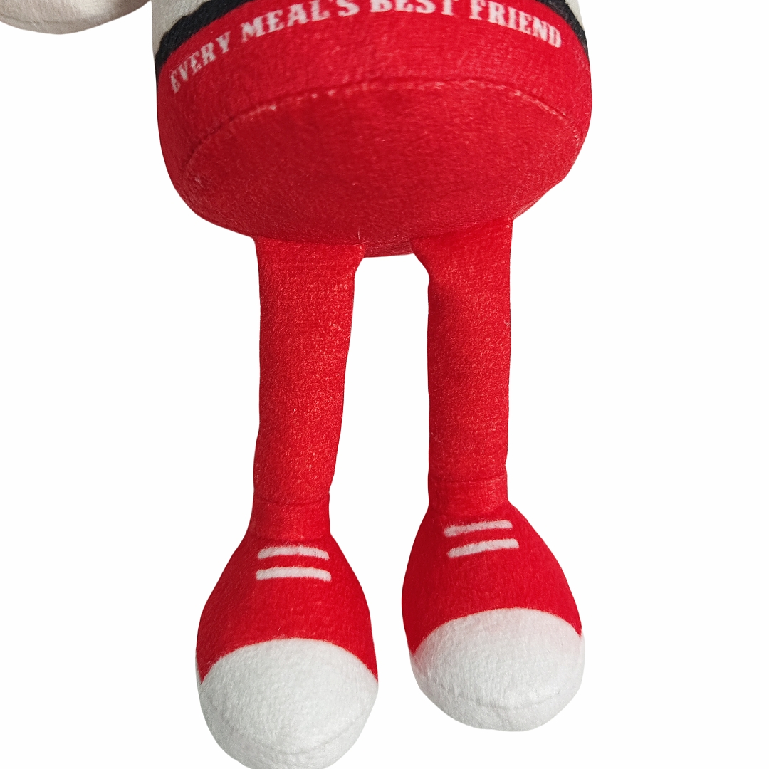 Pola Cetak Botol SIGA Mewah Boneka Mainan Maskot Boneka Lembut Kustom