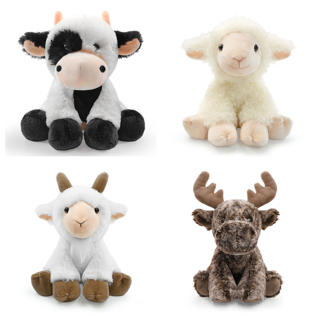 جودة عالية القطيفة المحشوة بالجملة مخصص الحيوان القرد الزرافة الدب الثعلب لعبة