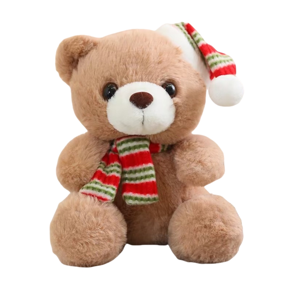 Venda por grosso de pel&uacute;cia macio e fofo urso de pel&uacute;cia boneca de brinquedo em stock
