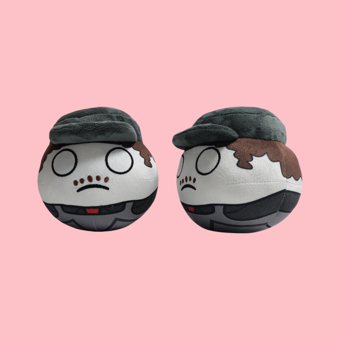 Los hombres dirigen el juguete de peluche relleno personalizado de Boi del trabajador de la mu&ntilde;eca redonda
