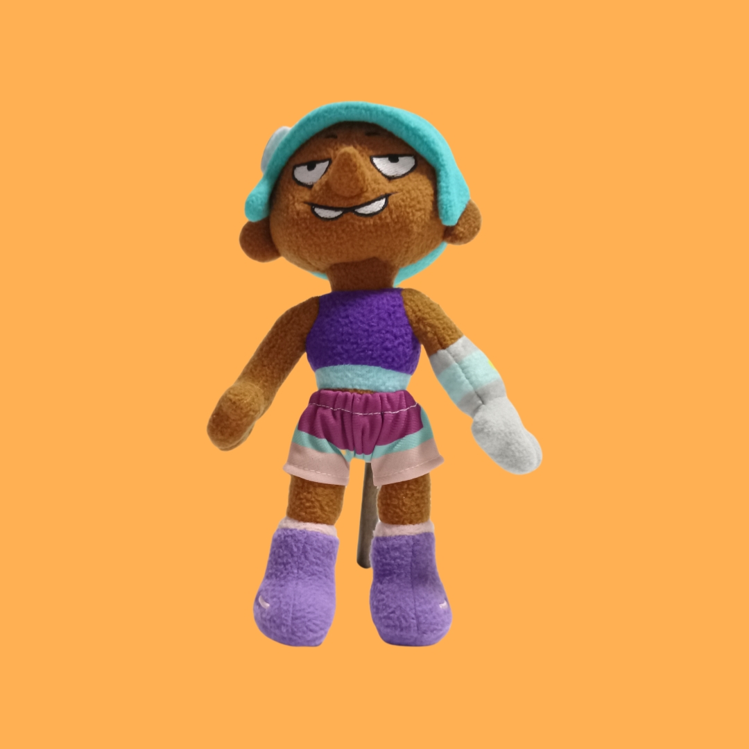 ECHO Brown Girl Doll Custom Plys videospil fyldt gaveleget&oslash;j