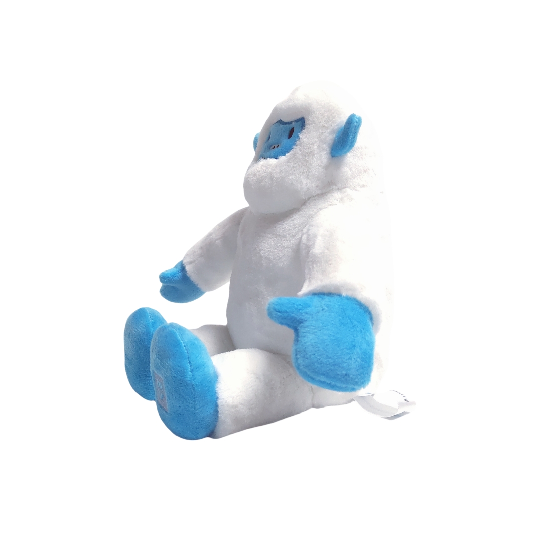 Brinquedo personalizado de pel&uacute;cia macio branco Qualitty Yeti fofo