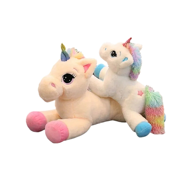 Cuscino unicorno bambola cartone animato personalizzato giocattolo pluhi