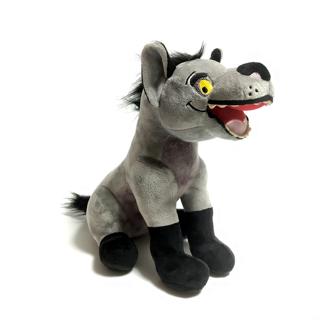 Hyena Simutation Plush Bréagáin Chustaim Ainmhithe Bog Ainmhithe