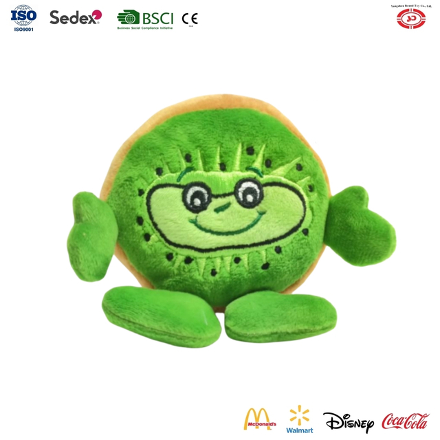 Kiwi жимсний Custrible Plused Booked BEACKY SQUEAKY DOGY тоглоомууд