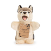 Animalcraft Mac T&iacute;re Liath Stuffed Plush Bronntanais Leanbh Puip&eacute;ad L&aacute;imhe Br&eacute;ag&aacute;n
