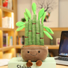 Zacht pluche gevuld knuffelig cartoon geluksbamboe planten speelgoedcadeau