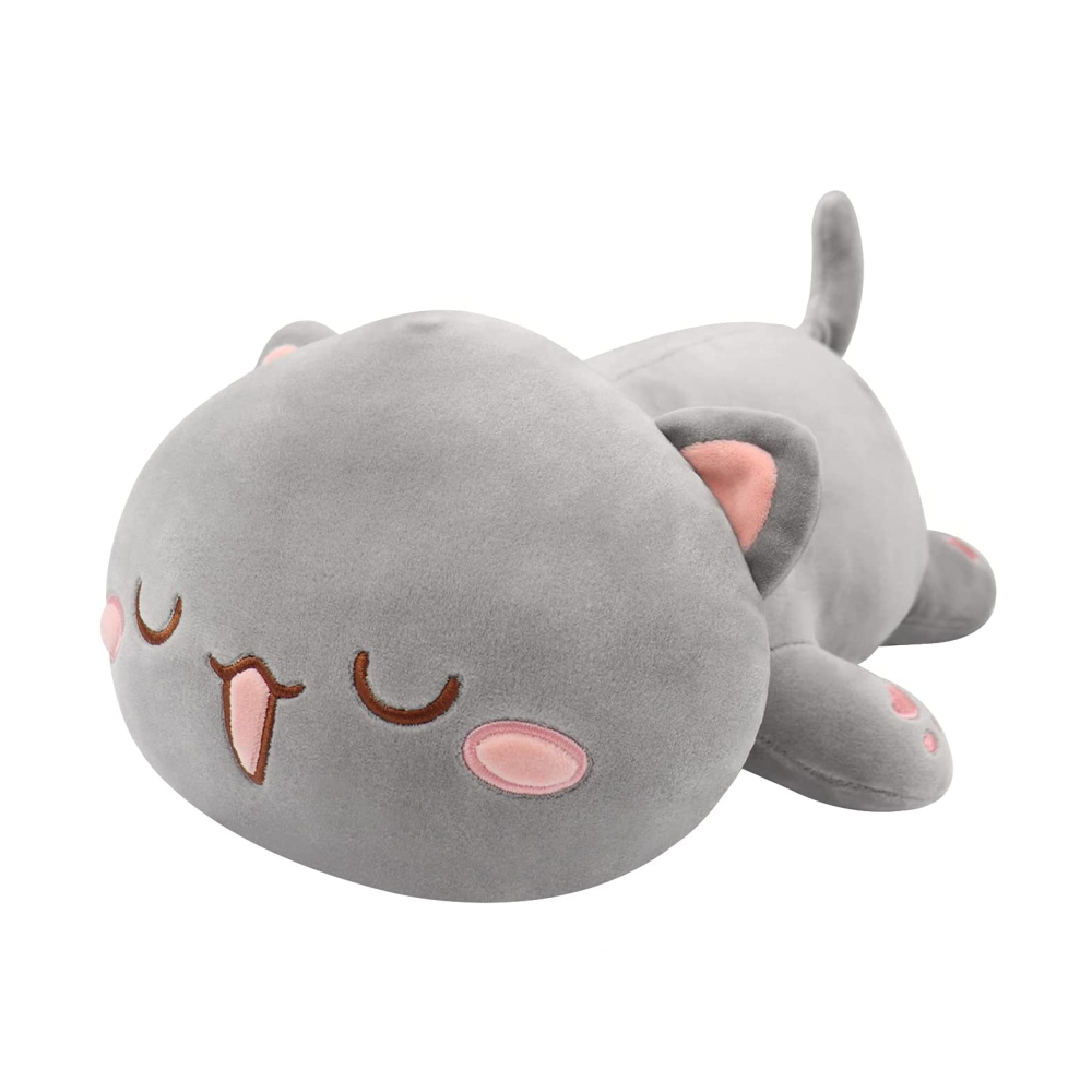 Cute Kitten Plush Animal Hugging Pillow Anime Cat Soft Toys