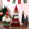Dekorasyon ng Christmas Party na Plush Stuffed Cartoon Snowman Toy Gift