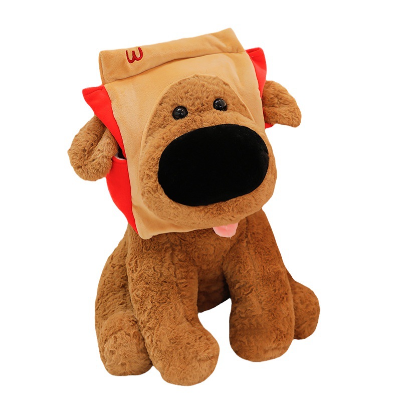 Boneka Mainan Anjing Kartun Boneka Mewah Kustom untuk Hadiah Anak