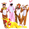 Chinesische Tierkreis-kundenspezifische Tier-Reihen-Gro&szlig;verkauf-Pl&uuml;sch-Baby-Custome