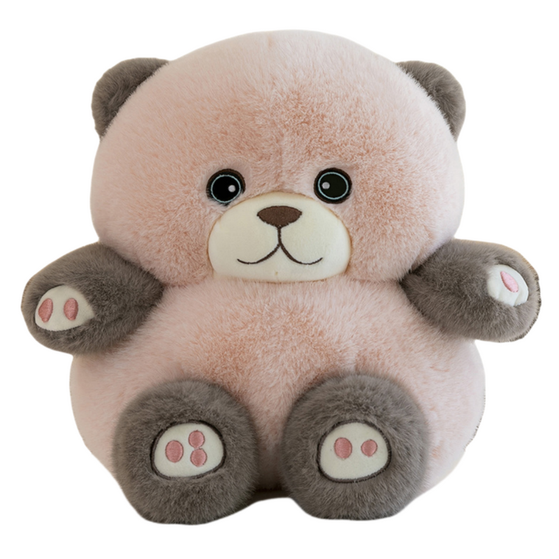 Roztomil&yacute; plyšov&yacute; vycpan&yacute; kreslen&yacute; dětsk&yacute; d&aacute;rek pro panenku Bean Bear