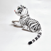 လက်တွေ့ဆန်သော Soft Plush Tiger တိရစ္ဆာန်စိတ်ကြိုက် Mascot စက်ရုံ လက်ကားတိရစ္ဆာန်ရုံ ပန်းခြံကစားစရာများ