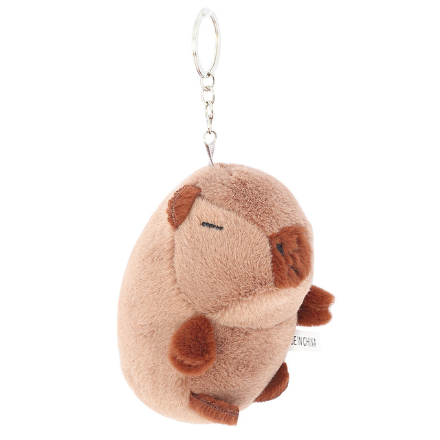 Prilagođeni Hot-prodajni veleprodajni plišani privjesak za ključeve sa slatkim crtanim filmom Capybara