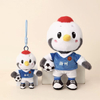 Football League Game Peluche Lion Goose Mascotte OEM Portachiavi animale morbido Giocattoli regalo