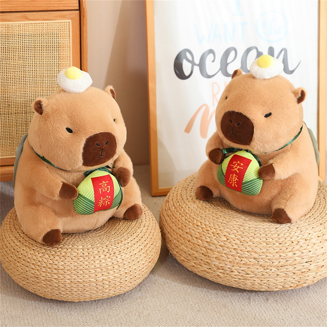 Capybara လက်ကား Plush တိရစ္ဆာန်လက်ဆောင် Mascot ပျော့ပျောင်းသောစိတ်ကြိုက်ကစားစရာများ