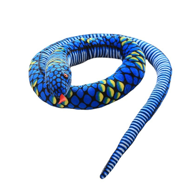 2025 Mwanasesere Mpya wa Kuchezea Nyoka Mwepesi Aliyejazwa Laini Mrefu