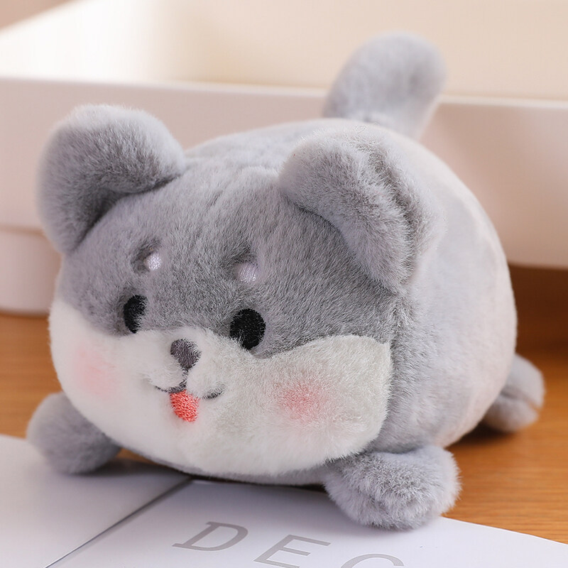 Mu&ntilde;eca animal suave y esponjosa rellena felpa personalizada del gato del juguete que menea la cola