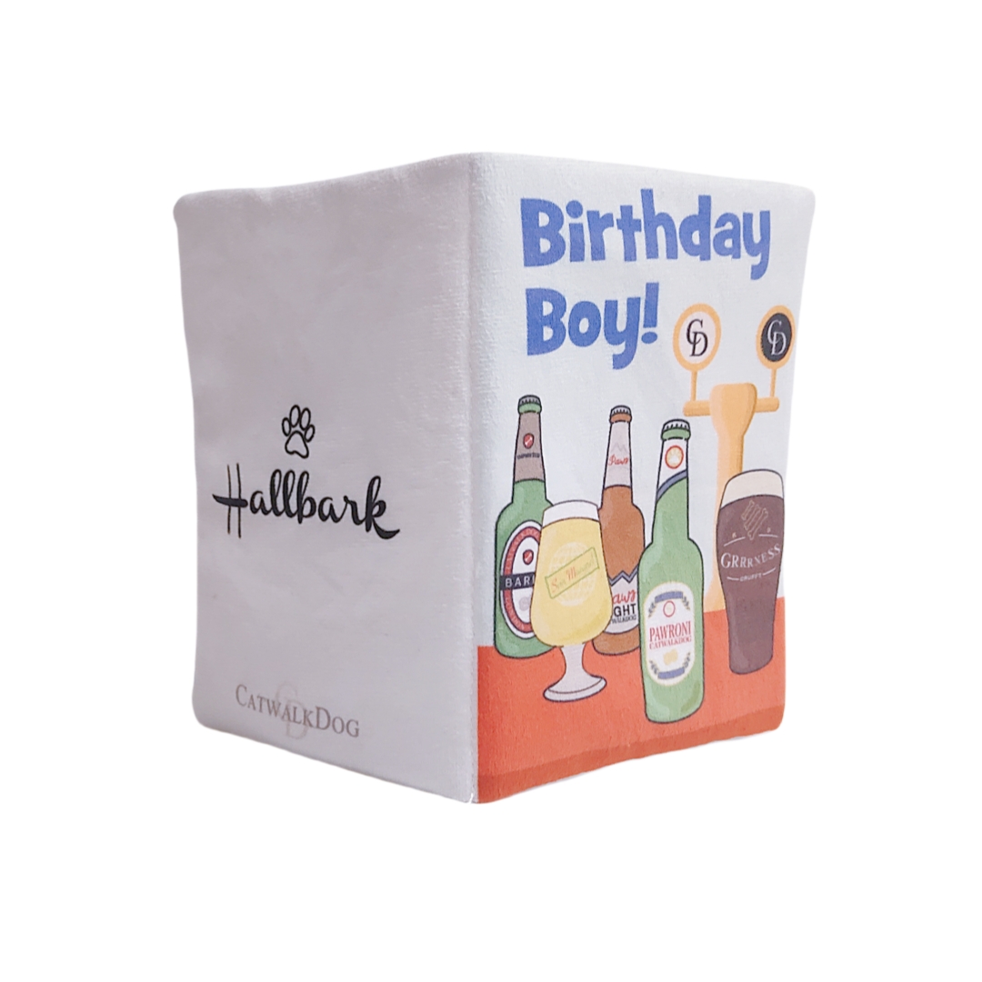 Tarjetas de cumplea&ntilde;os, juguetes creativos para perros, arrugas suaves y divertidas