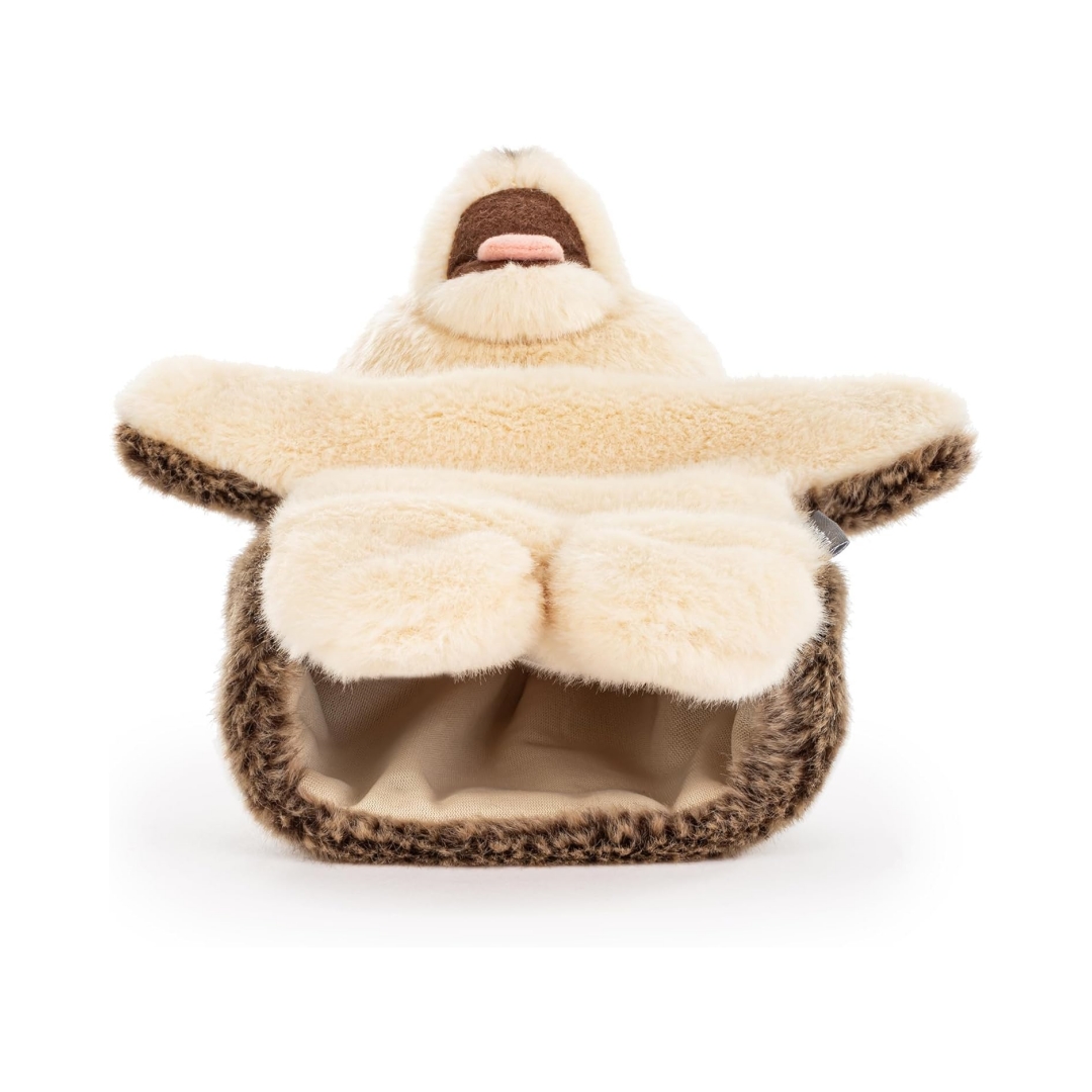 Animalcraft Mac T&iacute;re Liath Stuffed Plush Bronntanais Leanbh Puip&eacute;ad L&aacute;imhe Br&eacute;ag&aacute;n