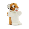 Detsk&aacute; b&aacute;bika Happy Tiger z m&auml;kk&eacute;ho plyšov&eacute;ho zvieratka