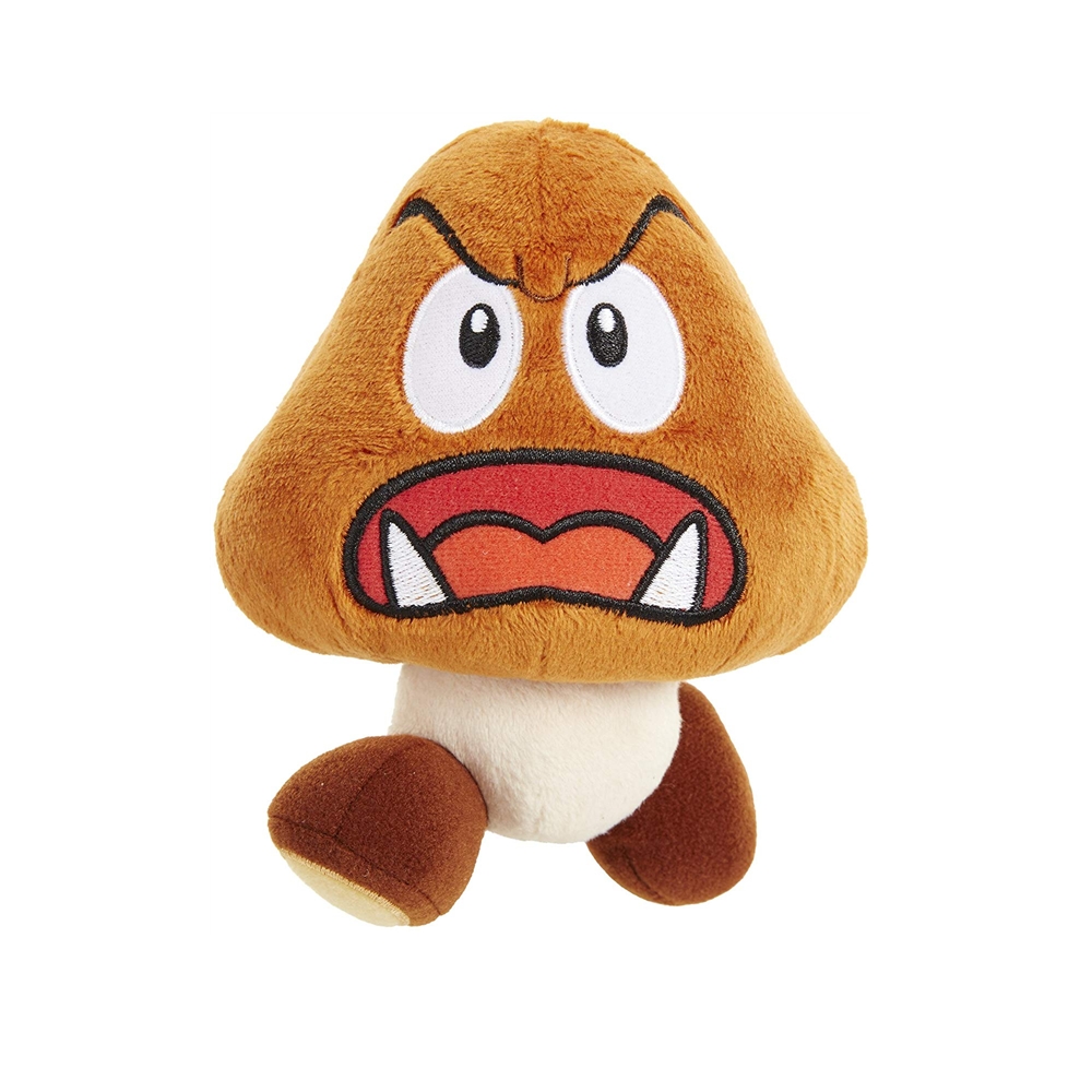 Nintendo Mushroom Super Mario Goomba ကာတွန်း OEM Plush Soft Custom Animal Toy