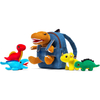 Custom Child Backpack Plush Stuffed Cartoon Dinosaur Shoulder Bag para sa Boy