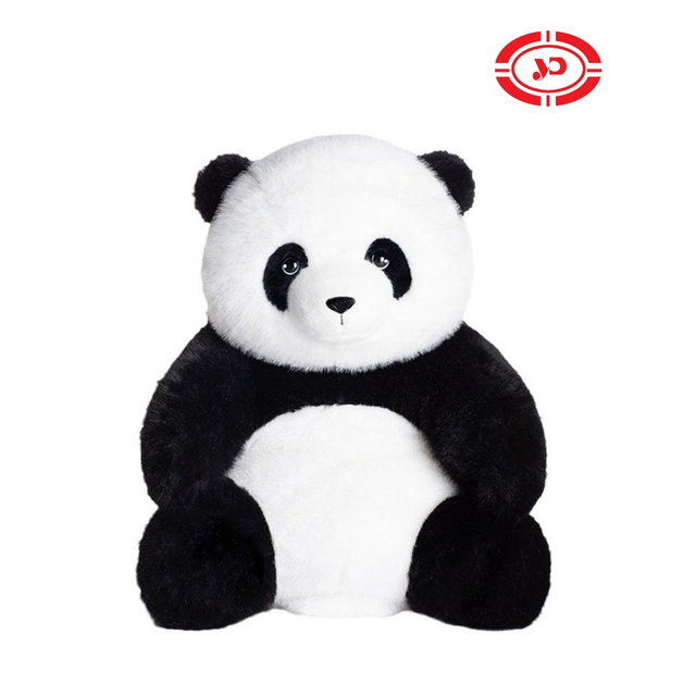 Desain kustom boneka kartun mewah panda mainan boneka bantal