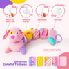 Creative Plush Electric Soft Pink Dog Baby Toy Papusa Cadou pentru copii