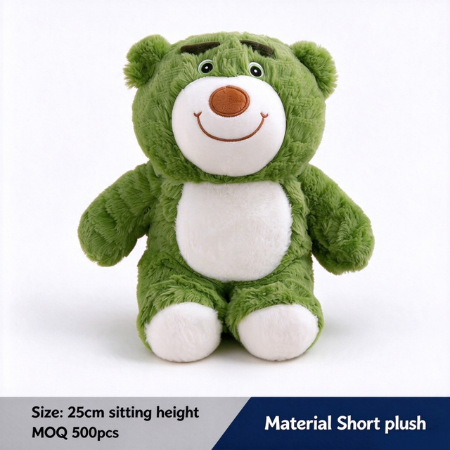 Gr&ouml;n Lotso Huggin Bear Plyschleksak Mjukt gosedjur f&ouml;r present/barn