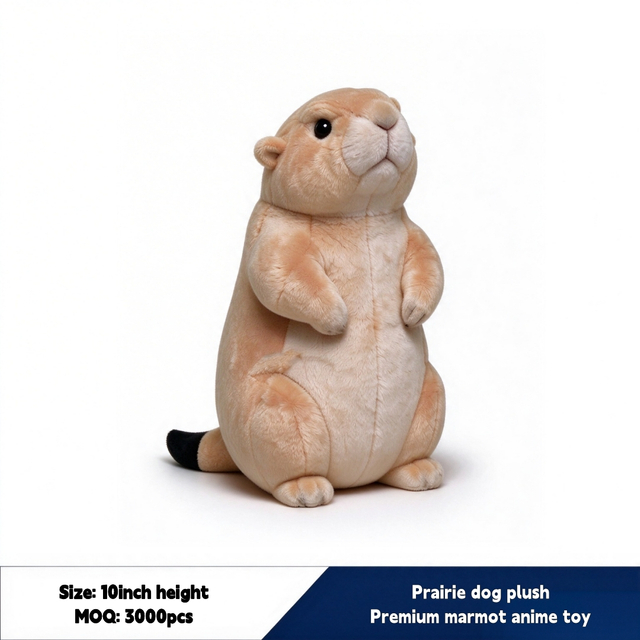 Prairie Dog Myk, myk plysj utstoppet dyr tilpasset maskot gaveleker