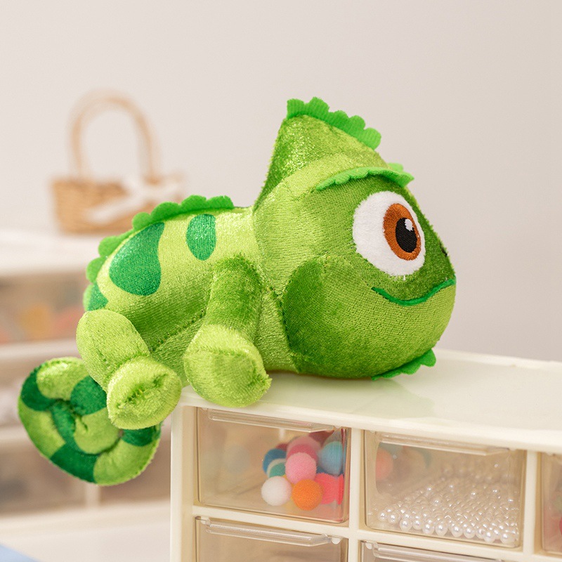 Պատվերով Chameleon Shoulder Magnet պլյուշ խաղալիք լցոնված կենդանիների երեխաների ինտերակտիվ խաղալիք