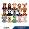 El bosque de encargo de la mascota de la colecci&oacute;n de la felpa del animal que se sienta suave esponjoso adorable al por mayor juega