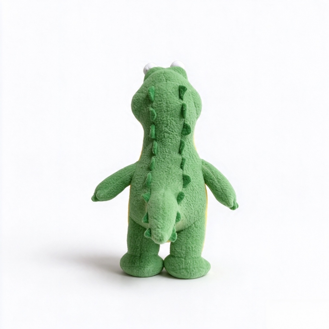 Groen Aligator oulike sagte fleece gevulde pasgemaakte geskenk sagte speelding